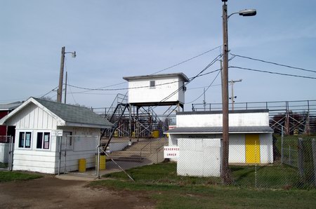 Mottville Speedway - TOWER AND GRANDSTAND